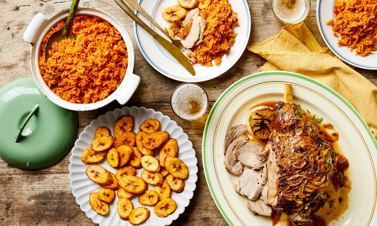 Festin de cuisine africaine